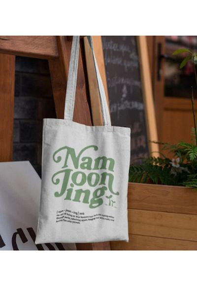 Cemira Bts Namjooning Tote Bag Geantă de stofa