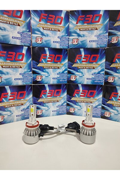 ENGAKSESUAR H11 Çift Renk Buz Mavi Beyaz Led Xenon Çift Renk Buz Mavisi Beyaz...