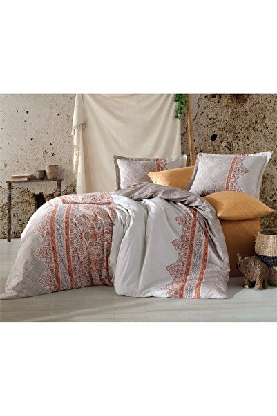 Clasy طقم غطاء لحاف فردي من Ranforce مصنوع من القطن بنسبة 100% Urban V1 برتقالي