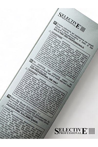 Selective Professional 7.00 Tüp Saç Boyası 60 Ml. (OKSİDANSIZ)