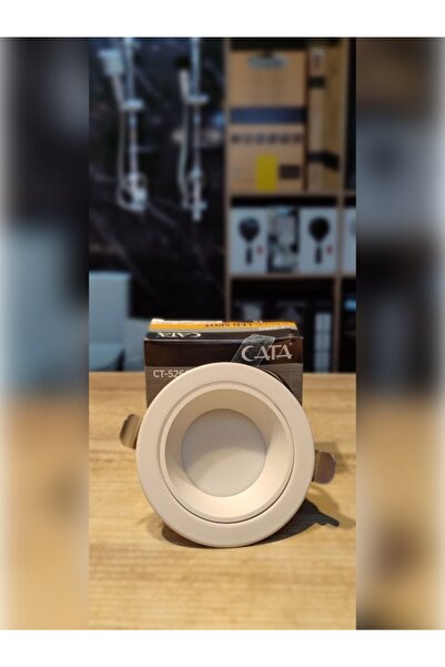 Cata Ct5260 Başak 8 Watt 3 Renk Led Spot Beyaz Kasa Günışığı + Beyaz + Ilık B...
