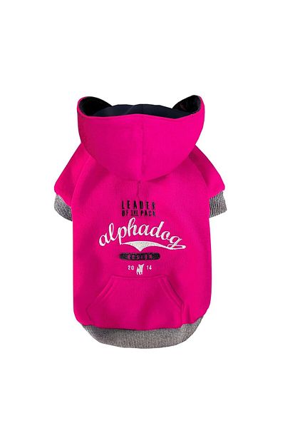Alphadog Leader Pink Medium-large Breed Dog Sweatshirt