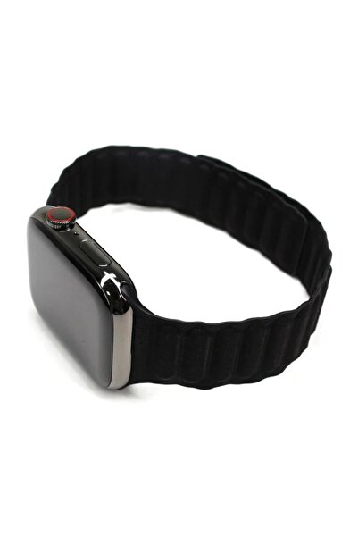 Techmaster Apple Watch 5 6 7 8 9 Ultra 42 44 45 49mm Uyumlu Manyetik Baklalı ...