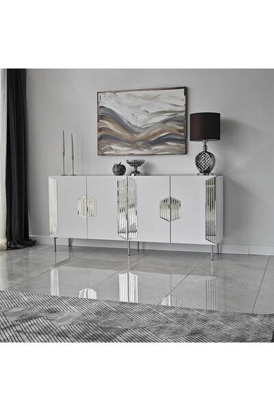 NEOstill - Dubai Konsol / Ayna & Gümüş Ayak