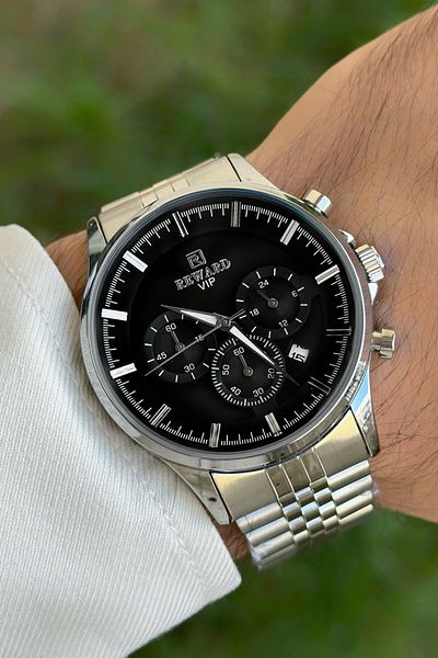 Reward A144275 Functional Black Dial Vip Men's Wristwatch