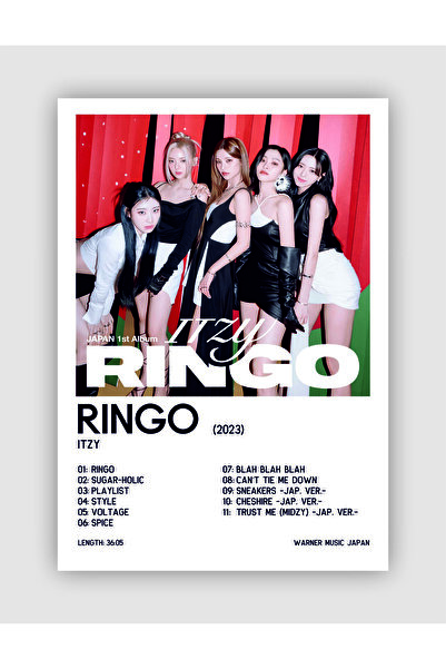 fırsatlar diyarı ITZY Ringo K-pop Duvar Posteri - Duvar Dekoru - Kalın Kağıt ...
