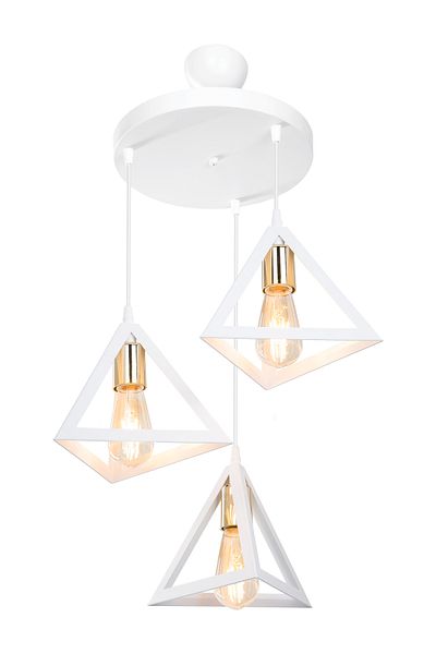 AG LightDesign White Pendant Chandelier Bedroom Living Room Kitchen Corridor Lamp