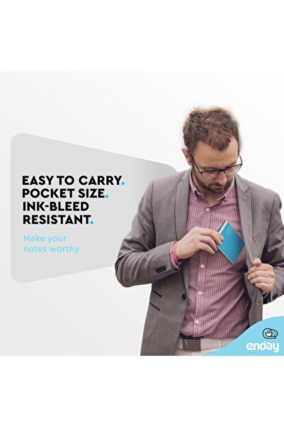 Janissary 4 Adet Çizgili Not Defteri Seti 50 Sayfa, Hediyelik Defter, Cep Boy