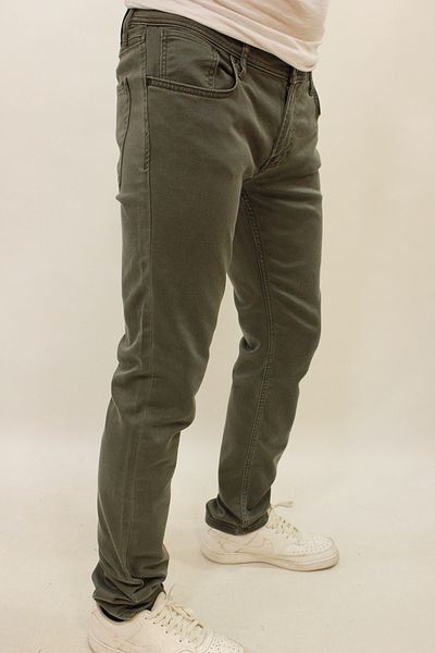 Twister Jeans Panama 627-33 Kaki Blugi pentru bărbați Lycra Slim Fit Gri Verde