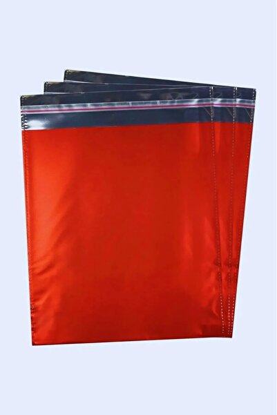 Ambalaj Evi Pachet cadou adeziv metalic de lux roșu 40x60 cm 25 buc