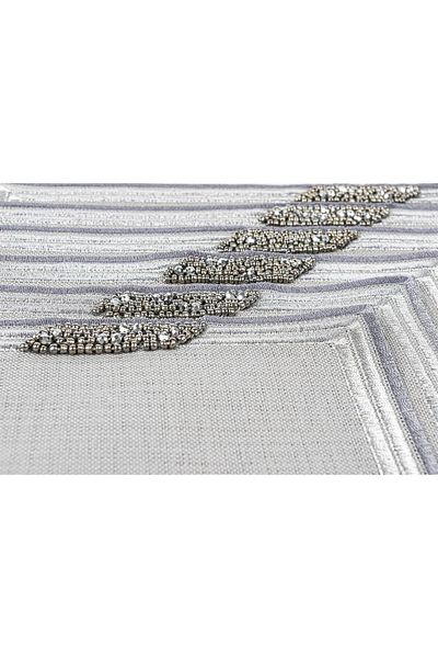 Mikasa Moor Χαρτοπετσέτες Karmen Grey Cocktail 6 τεμαχίων