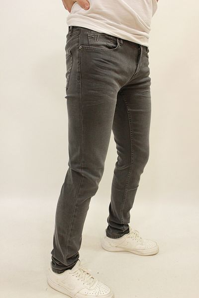 Twister Jeans Panama 675-01 Σκούρο Γκρι Ανδρικό Τζιν Παντελόνι Lycra Slim Fit Γκρι