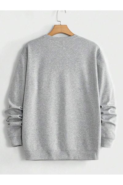 MOONBULL Unisex mikina Los Angeles s potiskem na levé straně hrudi