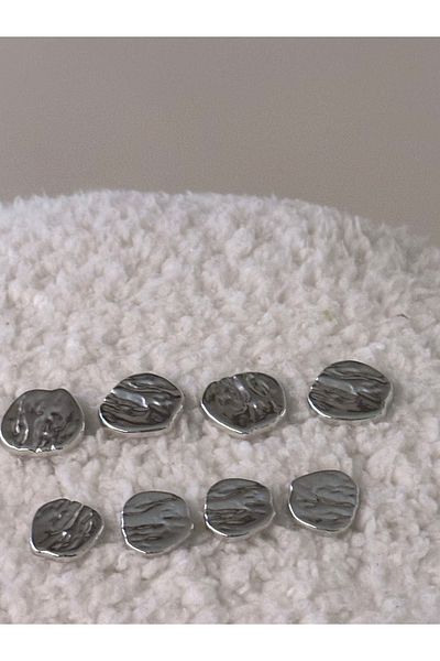 ODDA TASARIM ATÖLYESİ Blazer candy button set silver