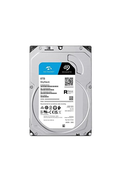 SEAGETE SEAGATE 8TB SKYHAWK ST8000VX010 256MB 5900RPM SATA-3 GÜVENLİK DİSKİ