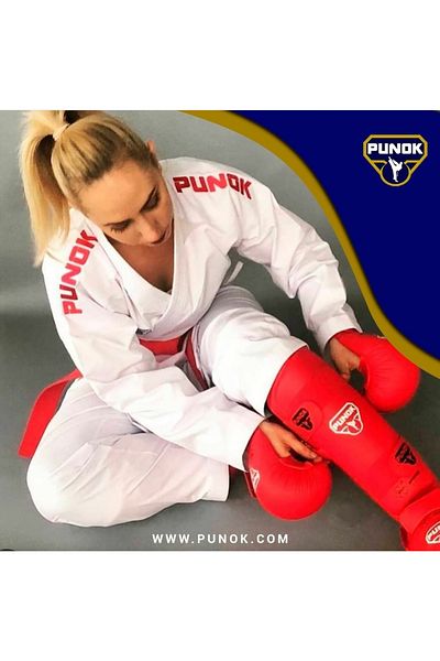 PUNOK Karate Foot Protector Set Wkf Approved