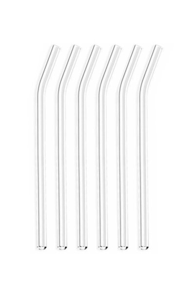 Genel Markalar Cam Pipet 6 Adet El Yapımı Cam Pipet 20 Cm.Moe
