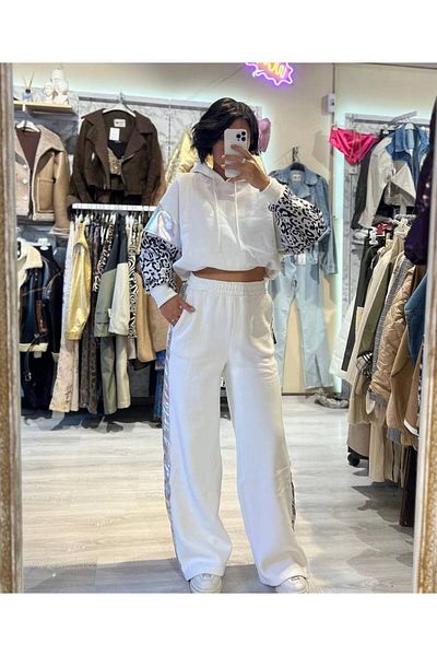 NESLİHAN KOCA Gilded Sweat Set