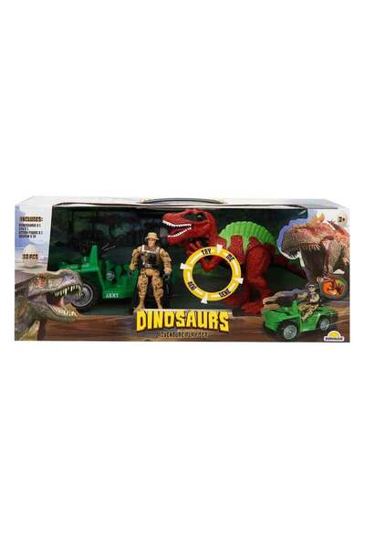 Sunman Dinosaurs Dinosaur Catcher Play Set 13 Pieces