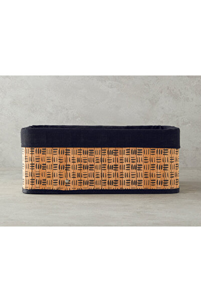 English Home Stripy Bambu Sepet Naturel