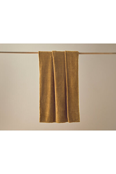 English Home Cozy Wellsoft TV Blanket Mustard
