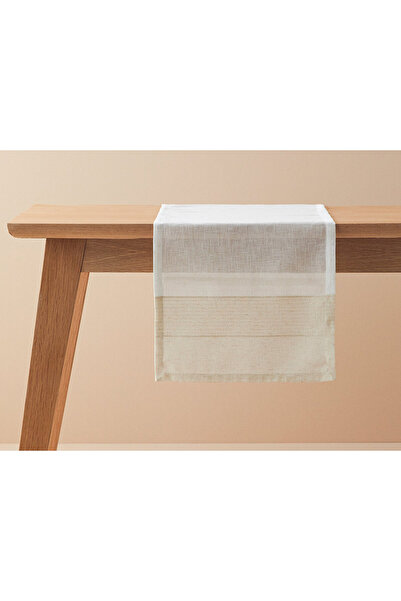 English Home Χρυσό Γυαλιστερό Πολυεστερικό Χαλάκι - 45x150 εκ.