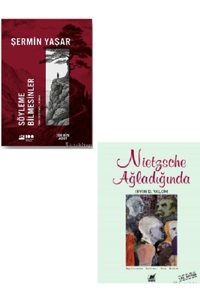Karakarga Yayınları Söyleme Bilmesinler - Nietzsche Ağladığında - Irvin D. Yalom - Şermin Yaşar 2 KİTAP SET