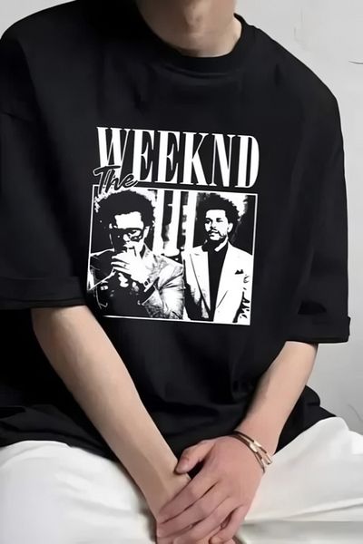 EFBUTİK Чорна унісекс футболка The Weeknd