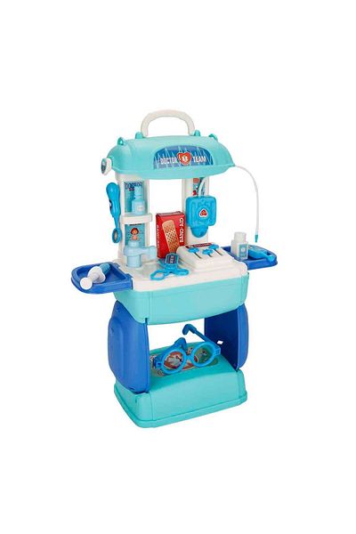 Rising Toys مجموعة لعب الطبيب مع حقيبة 23 قطعة