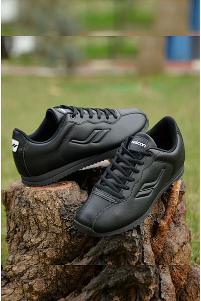 Lescon Unisex Winter Waterproof, Guaranteed Anti-Slip Sole Orthopedic Light Comfortable Black Style Sports Shoes