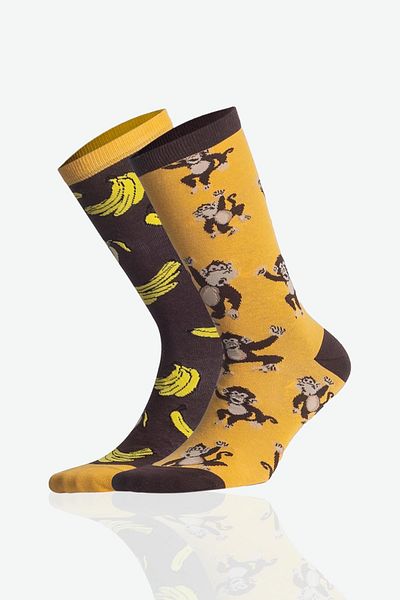 Aytuğ Unisex Cotton 3 Pairs Animal Patterned Christmas Socks