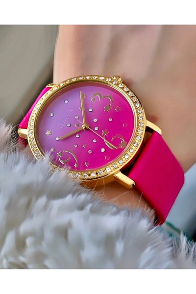Ferrucci Women's Leather Cord Wristwatch