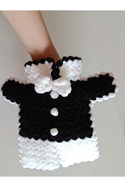 DESİGN منشفة حمام محبوكة يدويًا