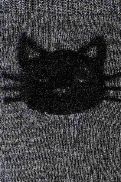 Aytuğ Women's Modal Single Gray Socks a 42055 g