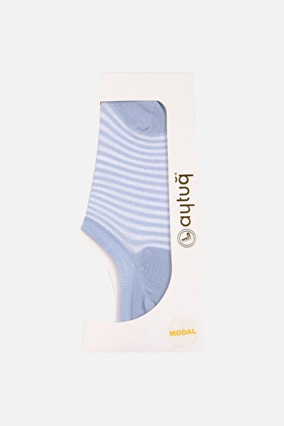 Aytuğ Women's Modal 3 Pairs Special Boxed Ck Ballerina Socks 33319