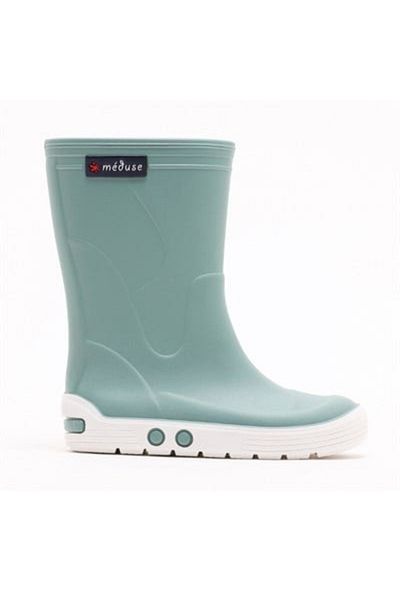MEDUSE Airport Linchen/Blanc Boots - Turquoise