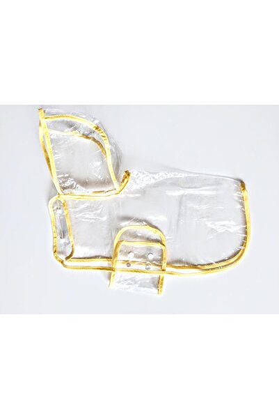 ahsev petshop Şeffaf Köpek Yağmurluk XS