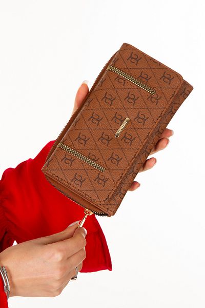 Newish Women's Water Resistant Vegan Leather Wallet with Card Holder and Paper Money Compartment Stylish Casual
