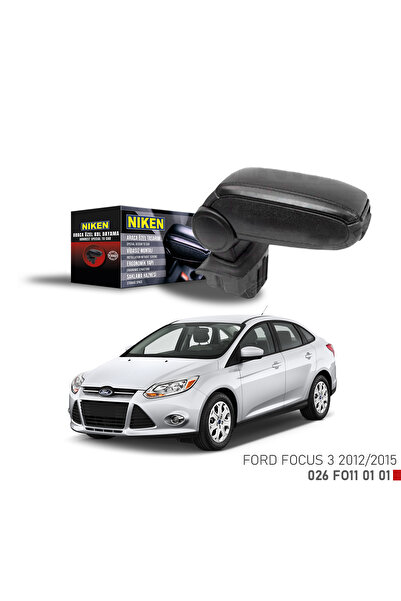 Niken NİKEN USB SİZ ARACA ÖZEL KOLÇAK FORD FOCUS III 3 2012 - 2015 ARASI SİYAH