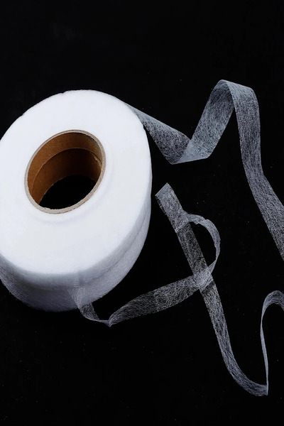 Altın Çift Taraflı Yapışkan Tela- Amerikan Tela - Etek Paça Telası 1,5cm ( 10...