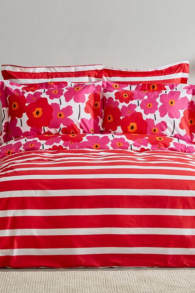 Karaca Home Ernie 100% Cotton Double Duvet Cover Set Pink (PP)