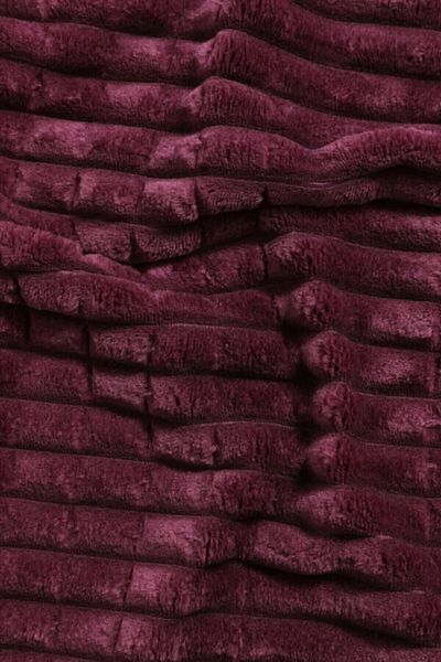 Merinos Modern Line 2 Piece Blanket Set Single - Cherry