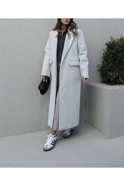 My Blog Dámský šedý kabát prémiové kvality Tokyo Stamp