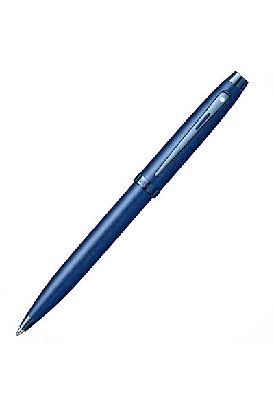 Sheaffer 100 Satin Blue PVD Coated Ballpoint Pen