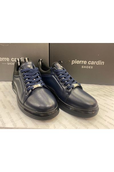 Pierre Cardin 10201 ΑΝΔΡΙΚΑ ΚΑΘΗΜΕΡΙΝΑ ΣΚΟΥΡΟ ΜΠΛΕ ΟΡΘΟΠΕΔΙΚΑ ΕΣΩΤΕΡΙΚΑ ΕΞΩΤΕΡΙΚΑ ΓΝΗΣΙΟ ΔΕΡΜΑ ΠΑΠΟΥΤΣΙΑ