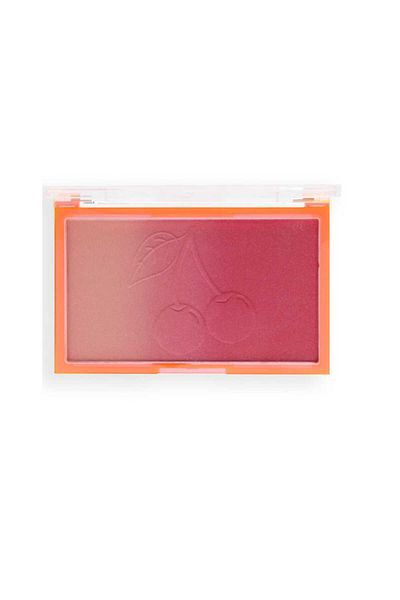 I HEART REVOLUTION Blush Cherry - Ombre Blush Cherry Glitter powder blush and highligter Pinkrain