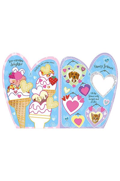 Make Believe Ideas I Love Hearts Sticker Activity Book