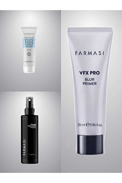 Farmasi Bb 01 Yeni 25ml&Vfx Pro Blur Makyaj Bazı 25 ml& Vfx Pro Sabitleyici S...
