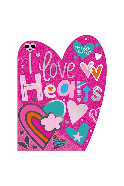 Make Believe Ideas I Love Hearts Sticker Activity Book