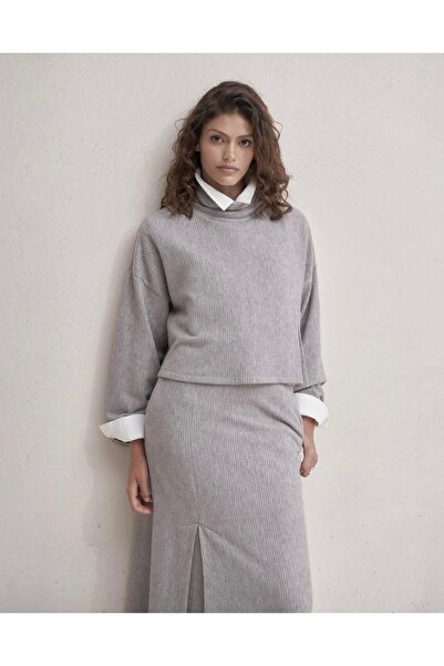 QOOQ STORE QOOQ triko etek ve crop triko bluz